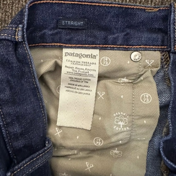 $129.99 Patagonia Mens Iron Works Denim Organic Work Jeans Reg Fit 30x30 - Picture 6 of 7